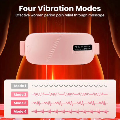 Lunabelt™ – Cordless Heating & Massage Belt for Menstrual Relief