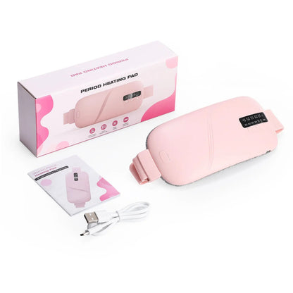 Lunabelt™ – Cordless Heating & Massage Belt for Menstrual Relief